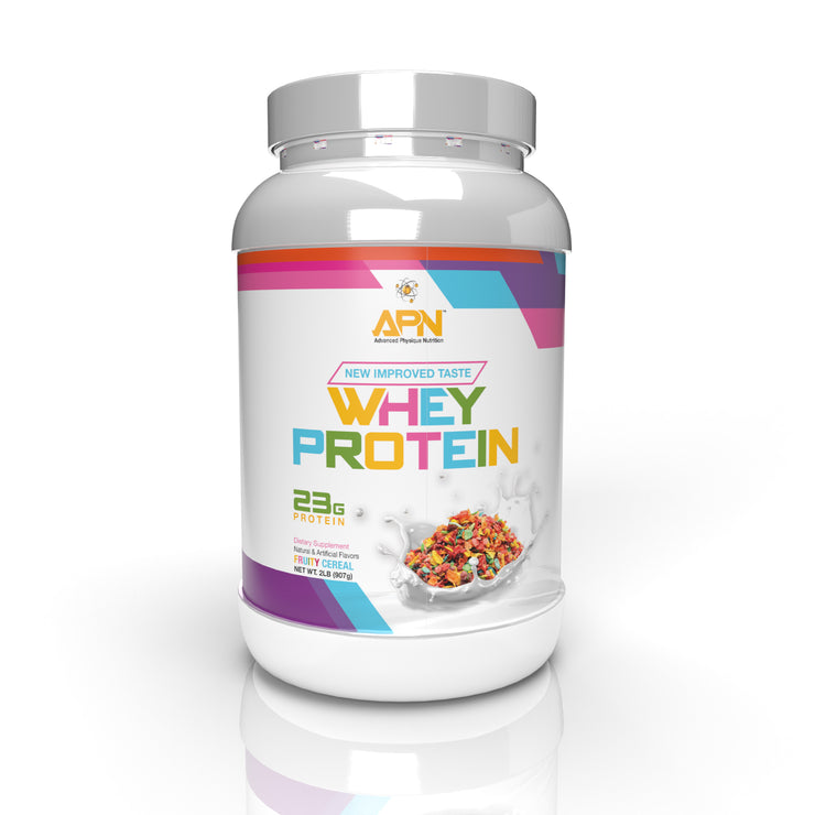 2lb WHEY PROTEIN - Fruity Cereal - Soy Free, Gluten Free, Low Fat, Low Calories, Low Sugar Added and Keto Friendly
